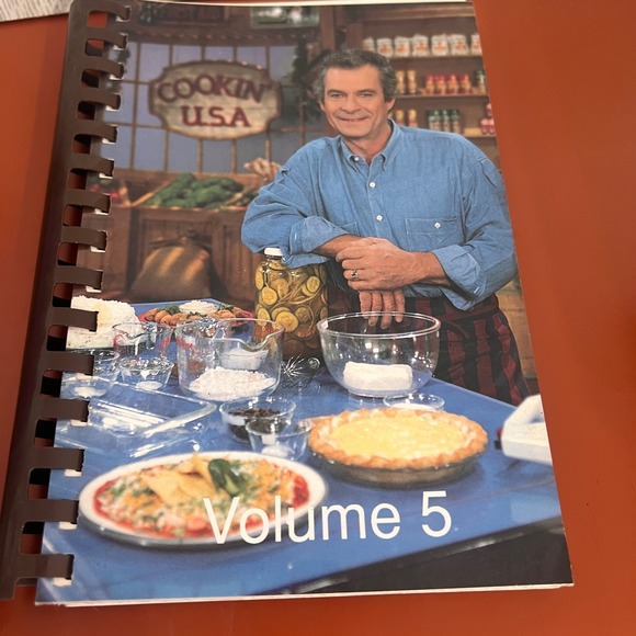 Cookin USA Other - Cookin USA Cookbook Volume 5 Merle Ellis TNN Spiral Bound 1993 Vintage Recipes